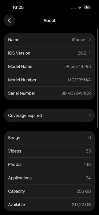 iPhone 14 Pro 256GB