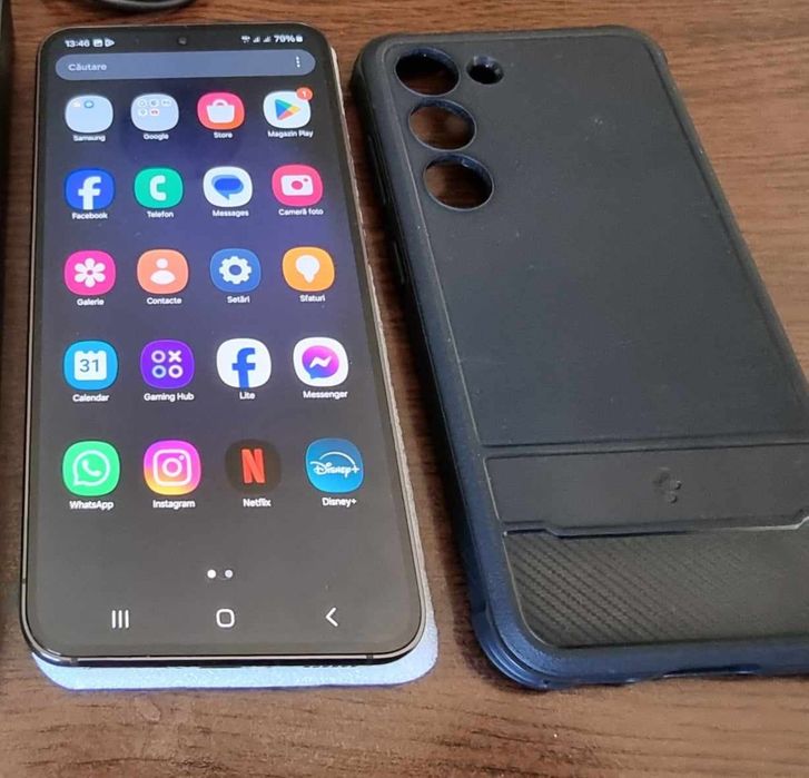 Samsung  S 23  5 G  Black Phantom 128 Gb  By Pass