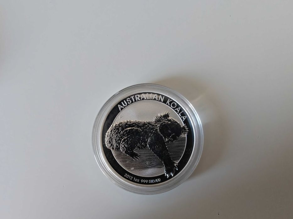 Сребърна монета, 1 oz Австралийска коала 2012,2013, 99.99% сребро
