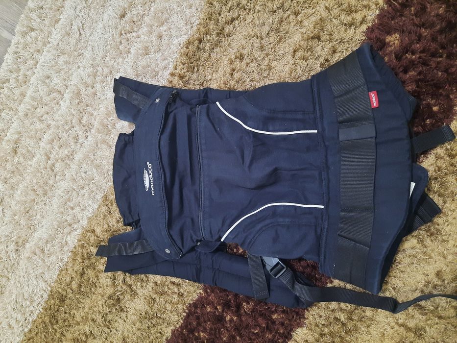 Marsupiu Manduca First Pure Cotton Night Black