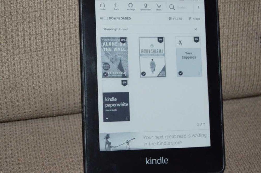 Amazon Kindle Paperwhite 4 (Generația 10) – 8GB, Waterproof, Wi-Fi, touch, iluminat