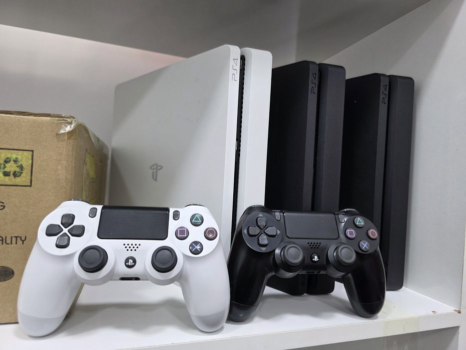 Ps4 slim playstation lar 12.00 uyinlari bilan