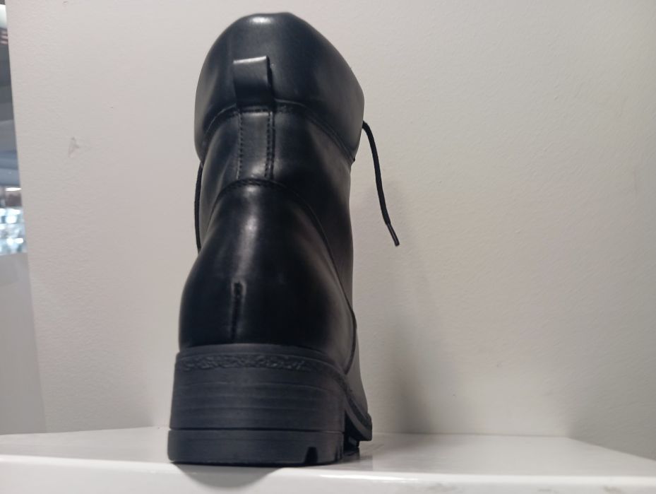 Детски кожени кубинки с цип 36 и 38