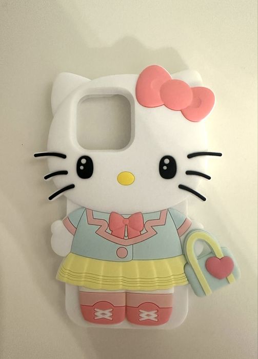 Husa Silicon Hello Kitty iPhone