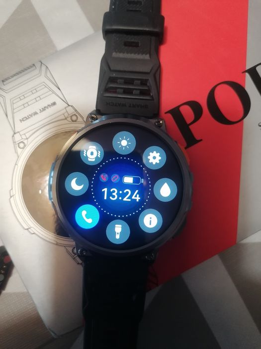 Smartwatch ecran HD 4.7 cm, baterie 730 mAh, diverse funcții, ca nou