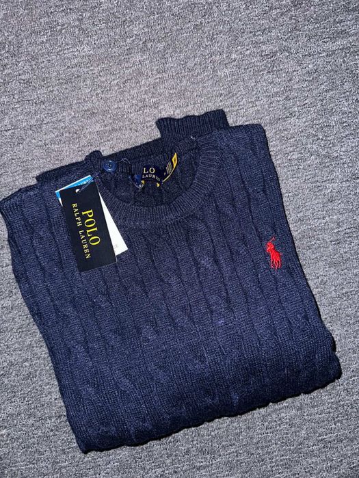 Оригинален Polo Ralph Lauren Пуловер Нов !