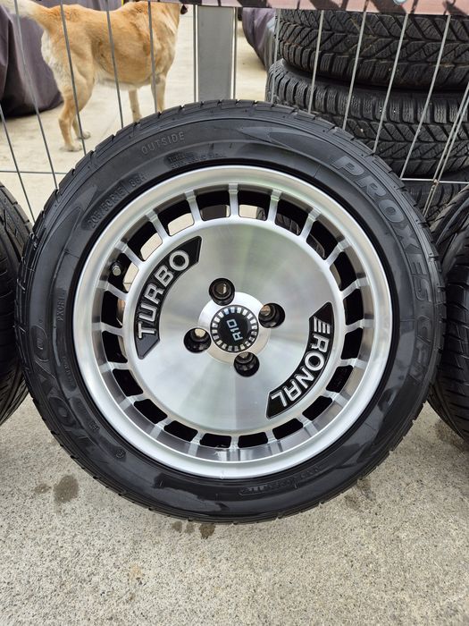 Джанти Ronal Turbo 15 цола , 4х100 , 7j , et28 205/50/15 Bmw Vw Honda