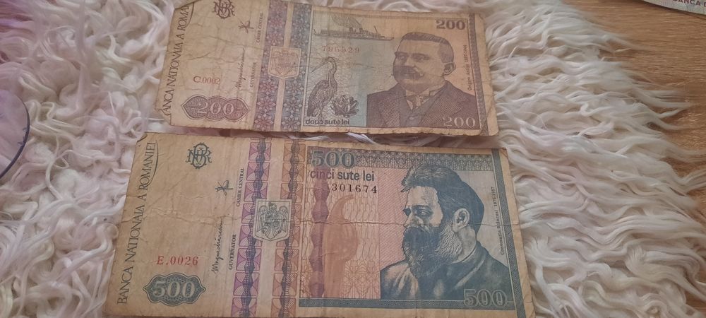 Vand bancnote vechi romanesti din 1992