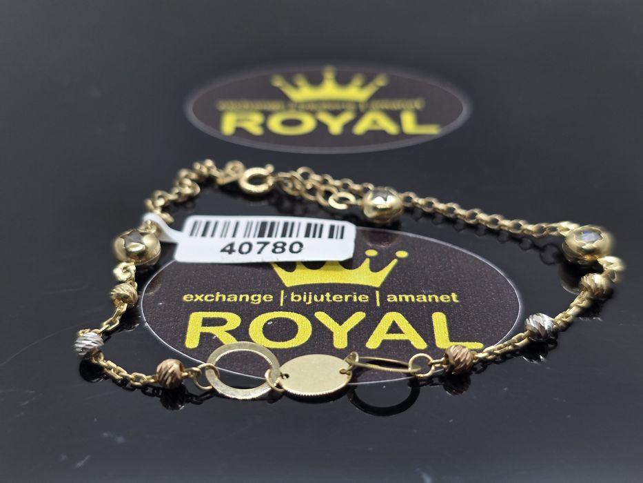 Bijuteria Royal: Bratara aur 14k/2.88 gr