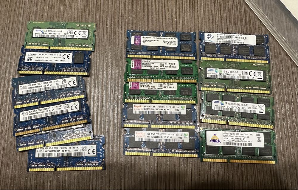 Componente pc laptop HDD placa baza Procesor RAM DDR3