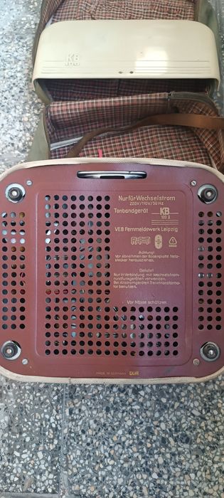 Немски лампов магнетофон Tonbandgerät KB 100 ||