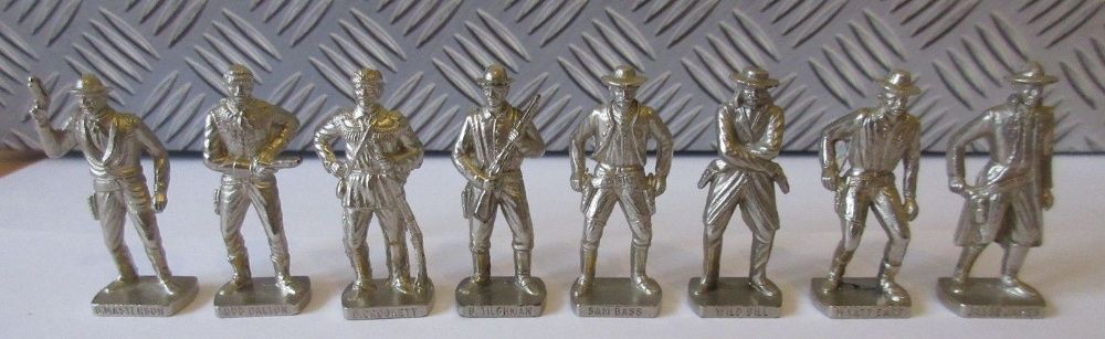 Колекция от метални фигурки на войници от шок. яйце Киндер Сюрприз KI