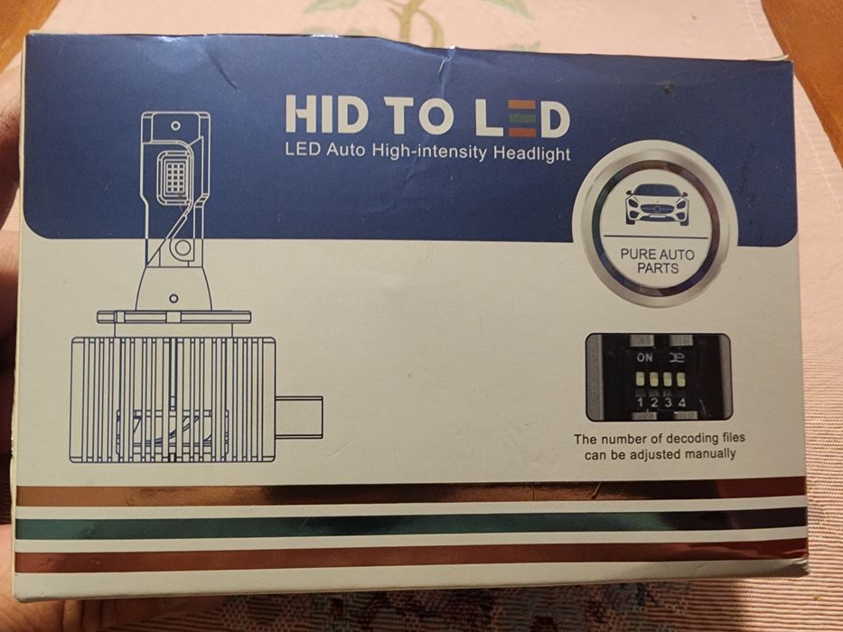 D2S D2R Canbus LED крушки