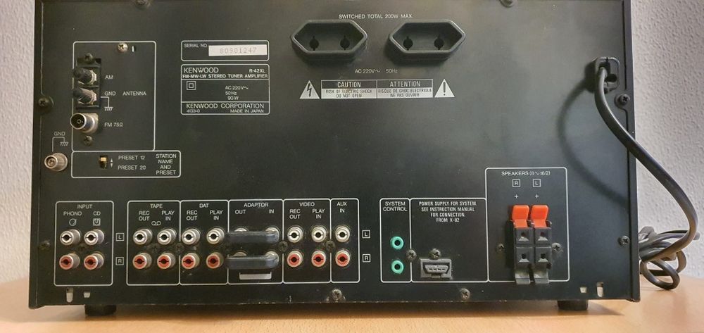 Vând amplificator și tuner Kenwood