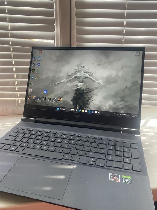 Игровой Ноутбук HP Victus 15.6/Ryzen 5/RTX 3050 Ti/16GB/144Hz/Идеал