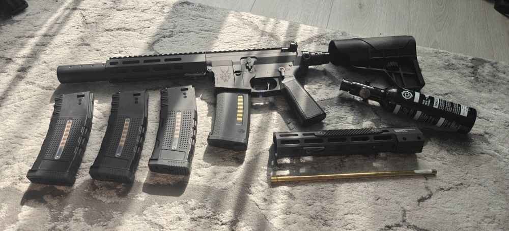 Pachet replica airsoft MTW Wolverine Billet Gen 3 Unleashed
