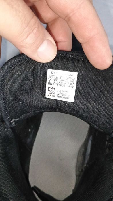 adidas Performance - Кожени спортни обувки Street Spirit, Черен / Бял