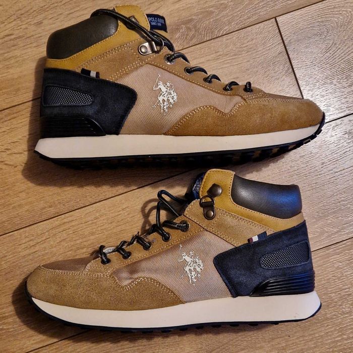 Оригинални боти U.S. Polo Assn. (номер 40) – Обувани веднъж, КАТО НОВИ