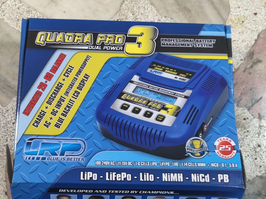 LRP Quadra Pro 3 – Професионално зарядно с балансьор 2S–6S  rc