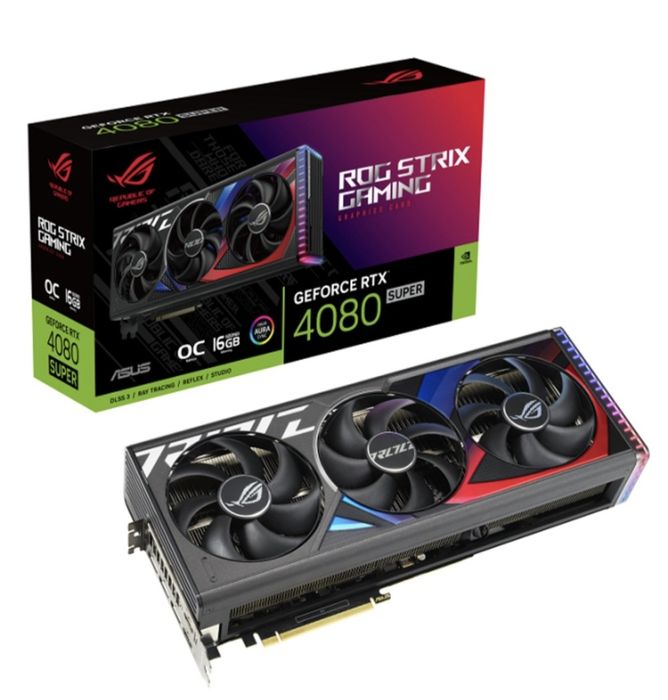 Placă video Asus  ROG  rtx 4080 super  16gb  OC