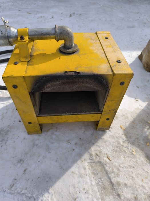 Печь на пропане для плавки