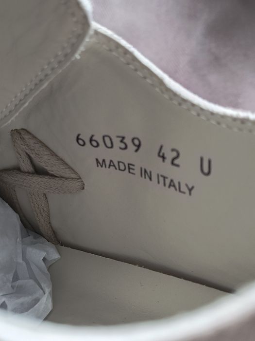 Rick Owens Ramones low megalaces 42