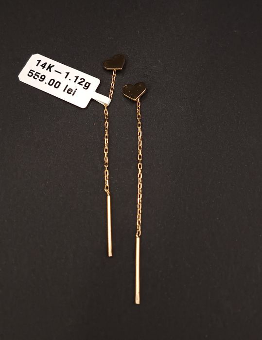 Cercei damă Aur 14K 1,12 gr