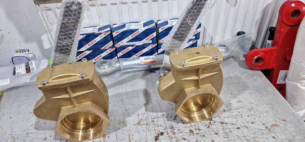 Vană robinet vidanja 4 toli import Italia cu filete pe ambele părți pr