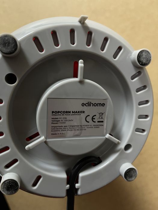 Машина за пуканки Edihome Air Pop 1200W