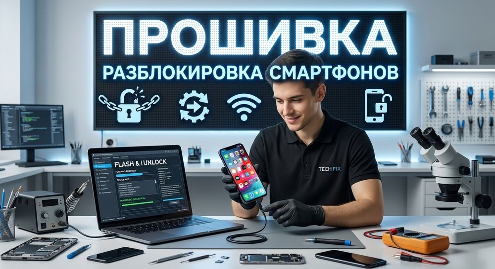 Прошивка смартфонов Разблокировка/ установка программ и windows