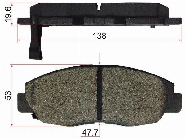 Колодки тормозные Honda Civic