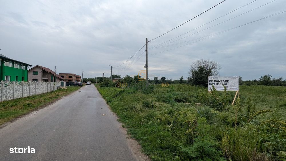 Teren intravilan, 705 mp, potential rezidential, Ecluzei, Copaceni, IF