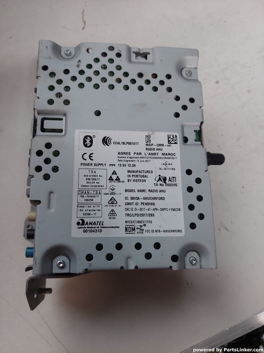 Modul Control Radio Ford Fiesta Vii [ 2017 - > ] Oem 10R059605