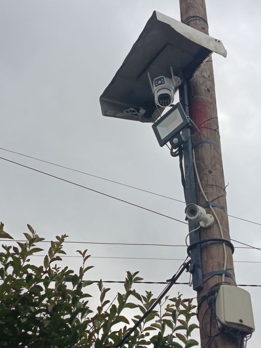 Двойна камера 2 в 1 за видеонаблюдение през телефон+ ПОДАРЪК