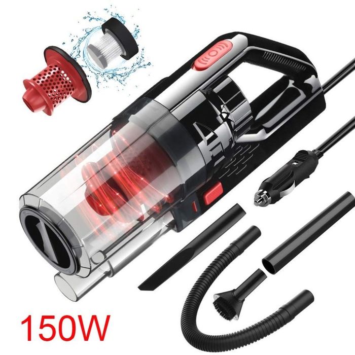 Автомобилна прахосмукачка SONRU 7000Pa с мощност 150W