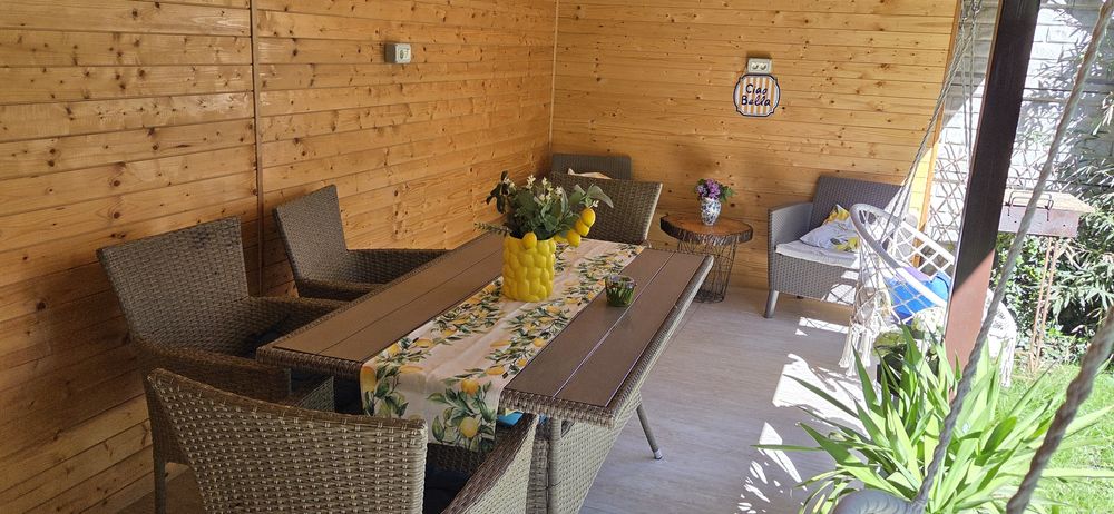 Set gradina/terasa ( masa cu 4 scaune Jysk)