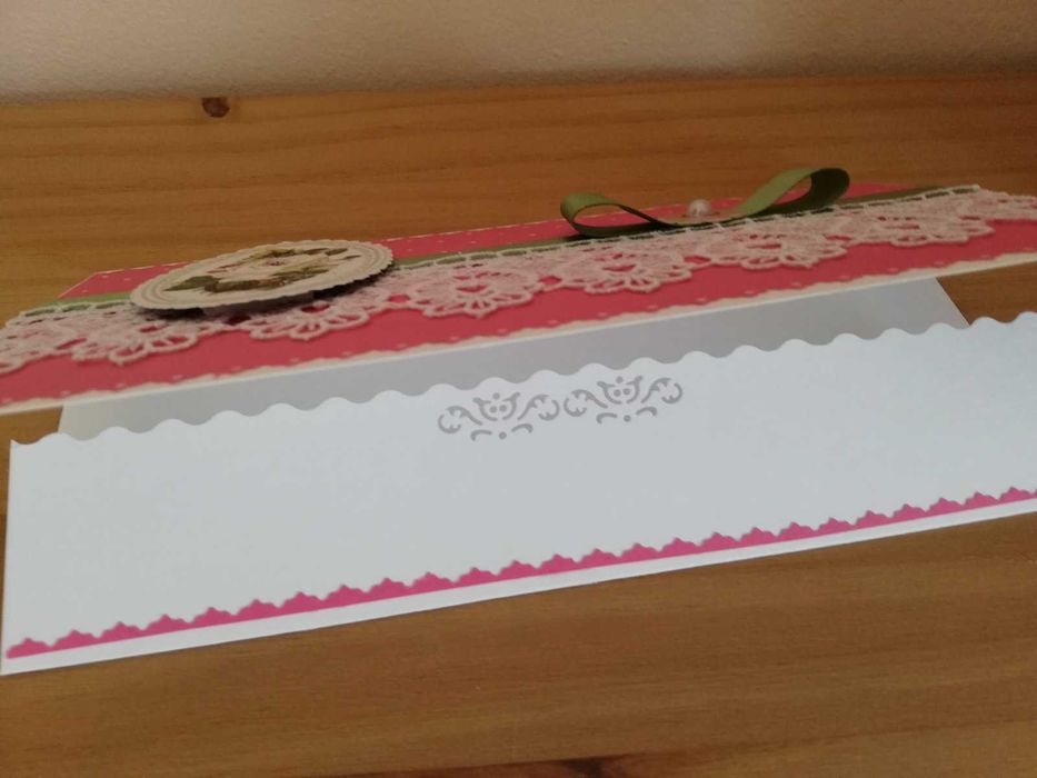 Картички с цветя РЪЧНА изработка