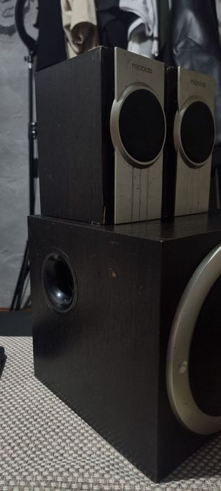 колонки с сабвуфером Microlab.