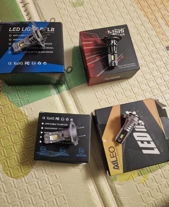 Becuri LED leduri H7 30 000 lumeni fara eroare