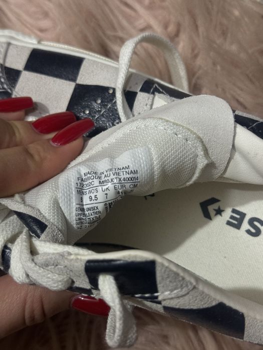 Кеды Converse One Star Ox Black & White Check