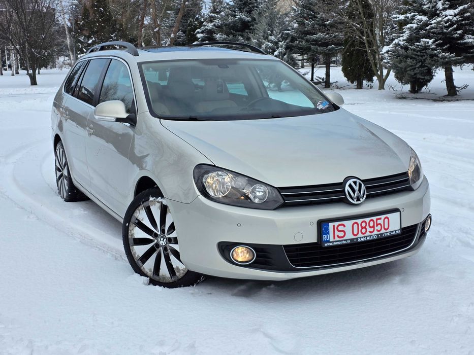 VW Golf VI 2010 1.6 TDI 105 CP euro 5 / RATE fara avans