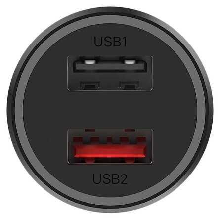 Прикуриватель для машины Xiaomi 37w Dual port Charger