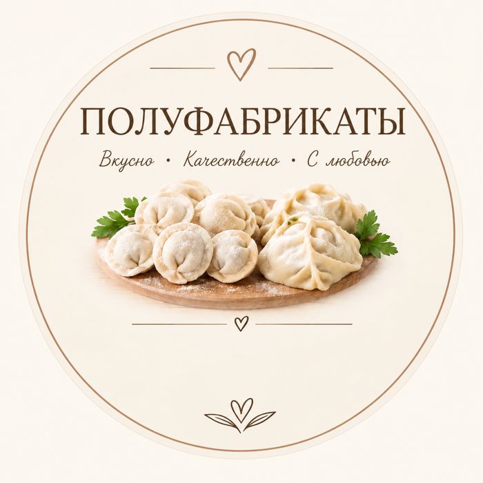 Продам Домашние Полуфабрикаты Очень Вкусные!!!