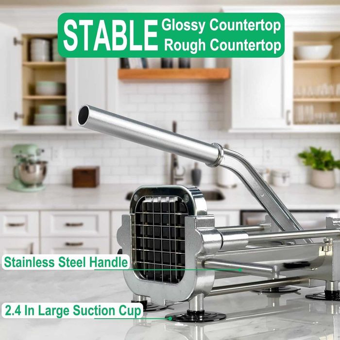 Резачка за картофи с три остриета French Fry Cutter