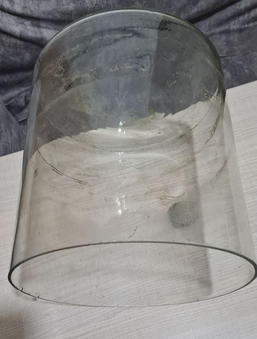 Аквариум цилиндрический стеклянный