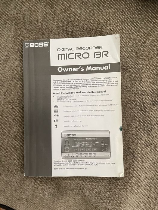 Boss Micro BR4 -джобно звукозаписно студио.Китара , синтезатор , микро