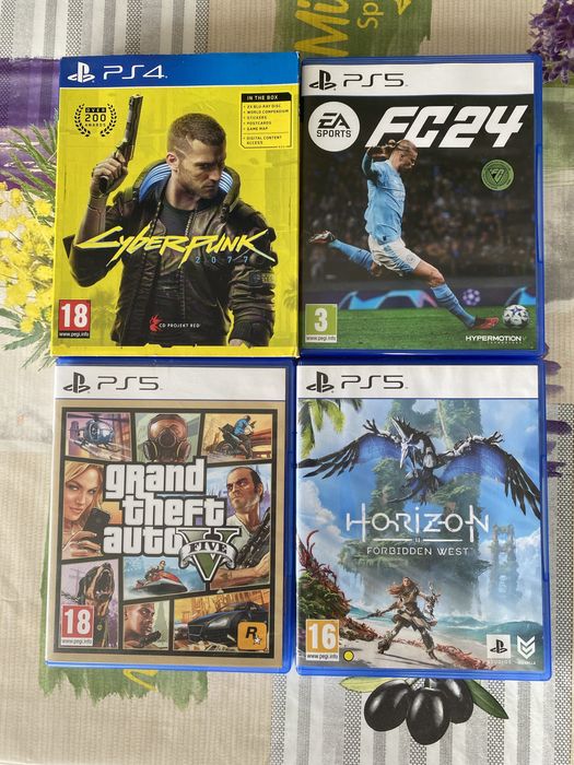 Продавам игри за playstation 5