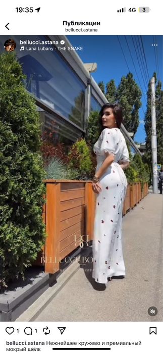 Продам красивое платье