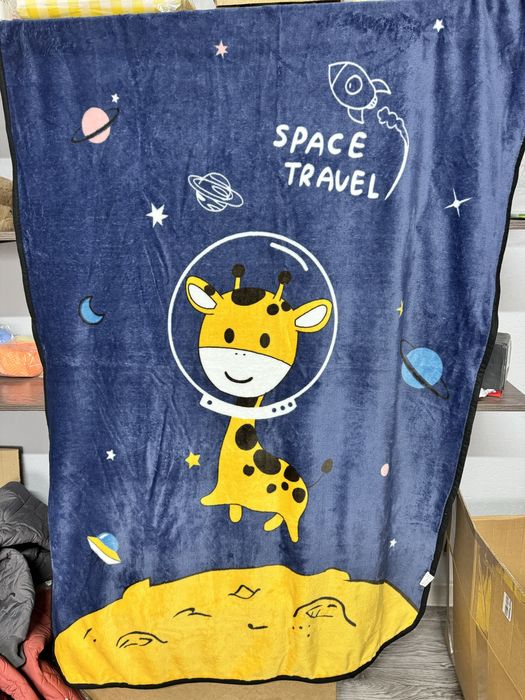 Детский плед для кровати