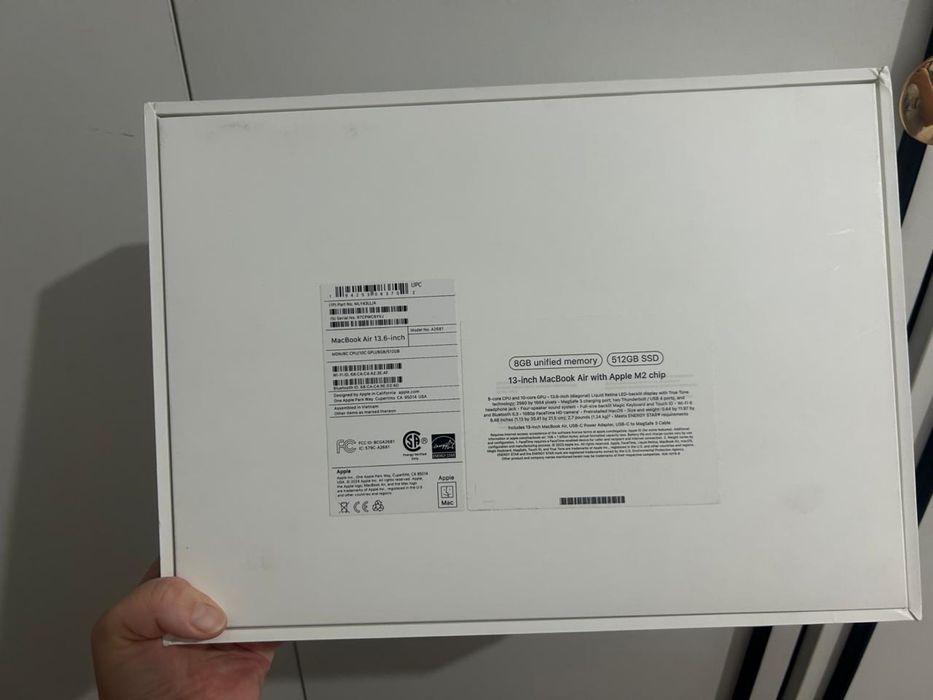 Macbook air Макбук 512  8